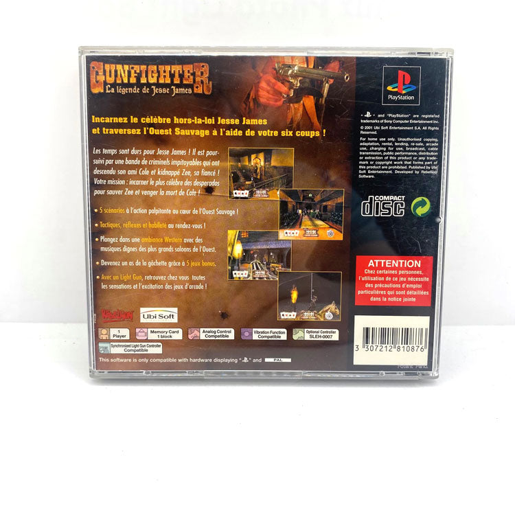 Gunfighter La Légende de Jesse James Playstation 1