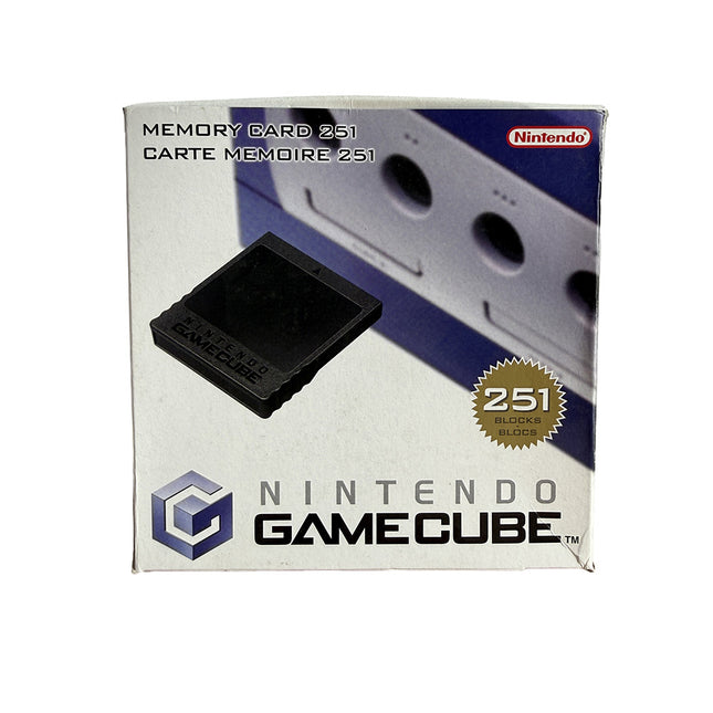 Carte mémoire 251 Blocs Nintendo Gamecube Noire (DOL-014)