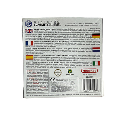 Carte mémoire 251 Blocs Nintendo Gamecube Noire (DOL-014)