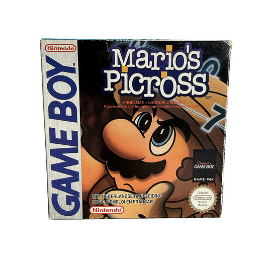 Mario's Picross Nintendo Game Boy