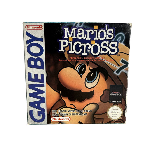 Mario's Picross Nintendo Game Boy