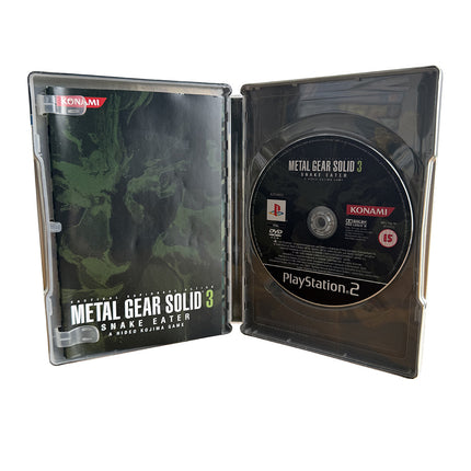 Metal Gear Solid 3 Snake Eater PlayStation 2 (Édition Métal Limitée)