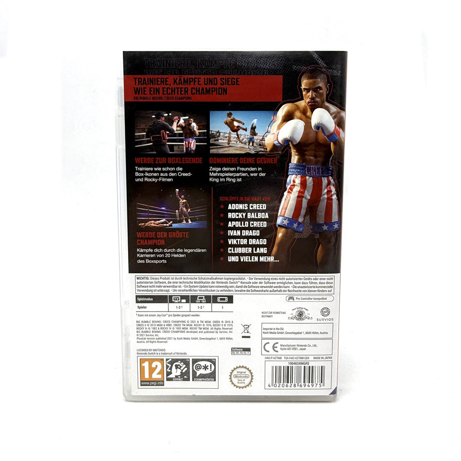 Big Rumble Boxing Creed Champions Nintendo Switch 