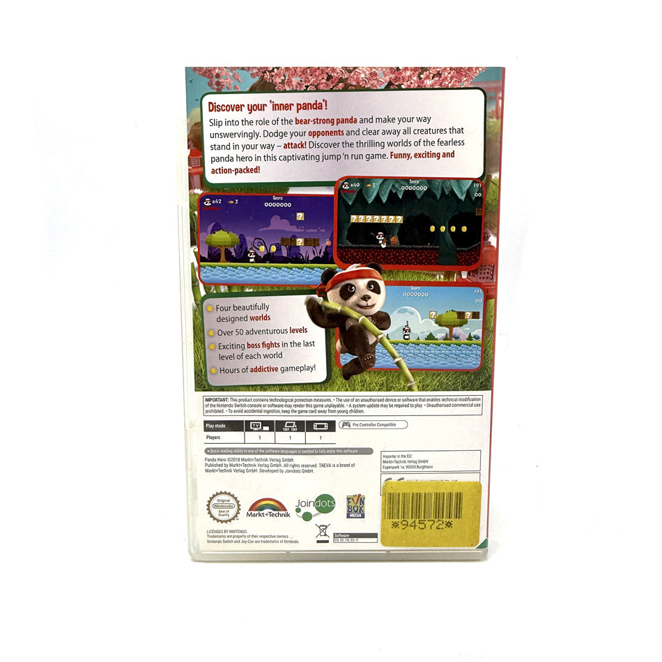 Panda Hero Nintendo Switch