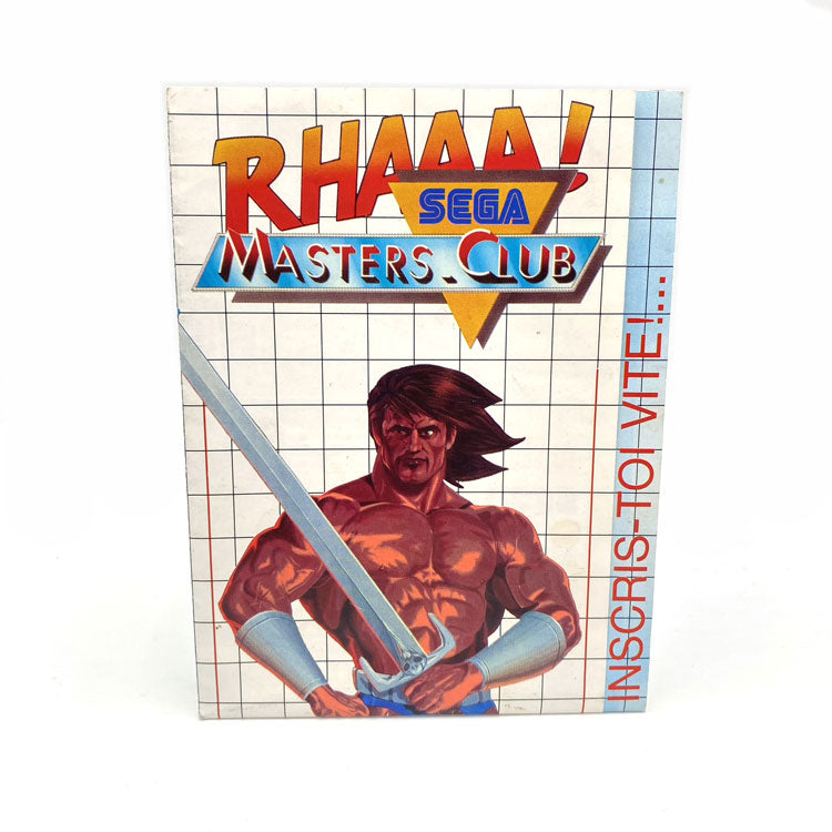 Notice Sega Masters-Club 
