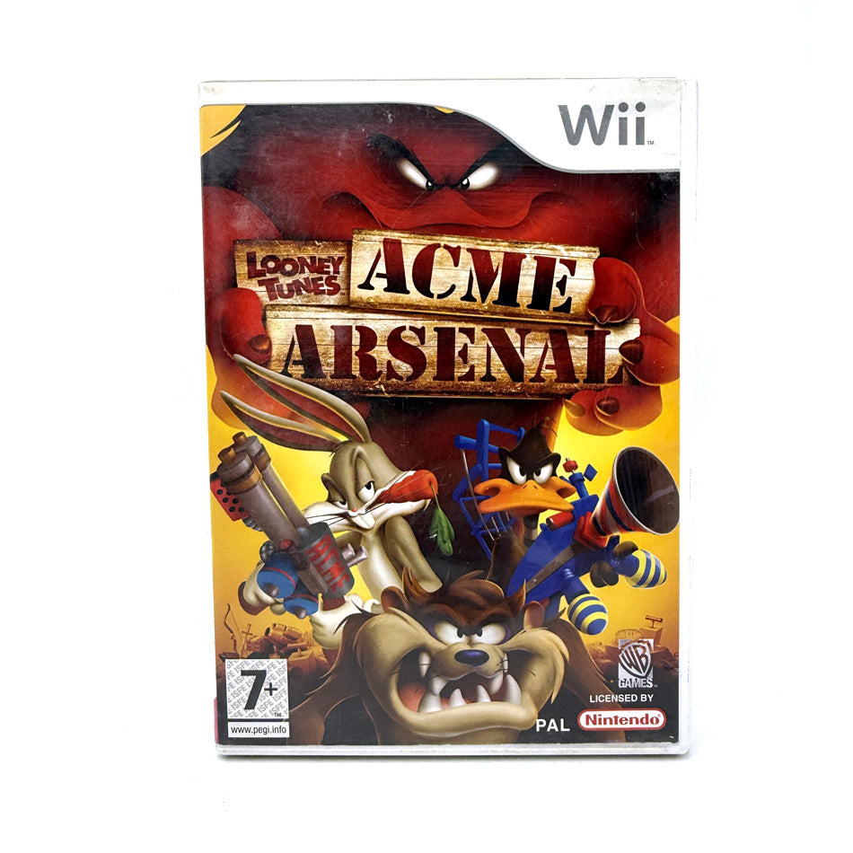 Looney Tunes Acme Arsenal Nintendo Wii