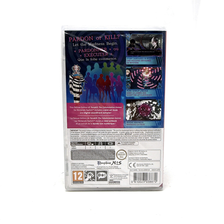 Yurukill: The Calumniation Games Nintendo Switch