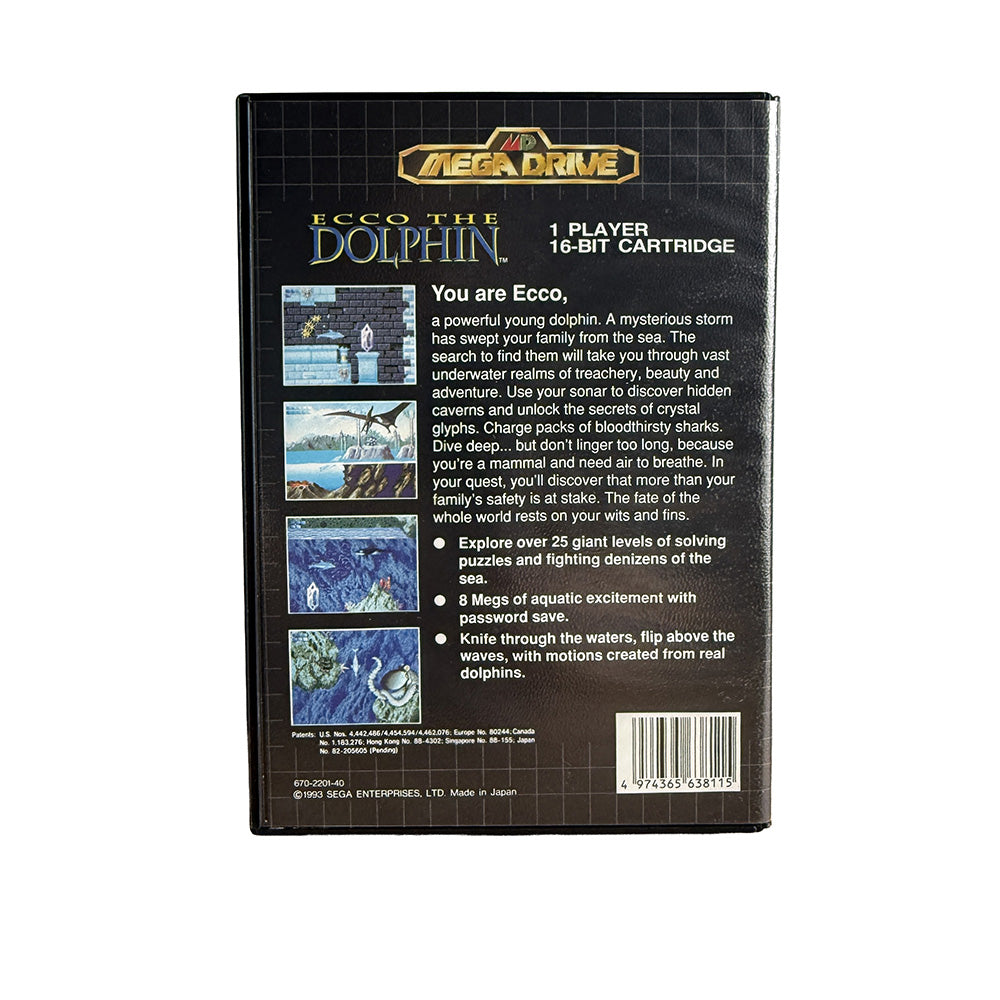 Ecco The Dolphin Sega Megadrive