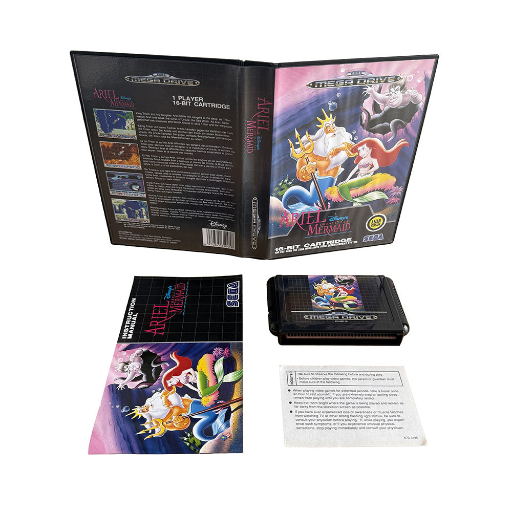 Disney's Ariel The Little Mermaid Sega Megadrive