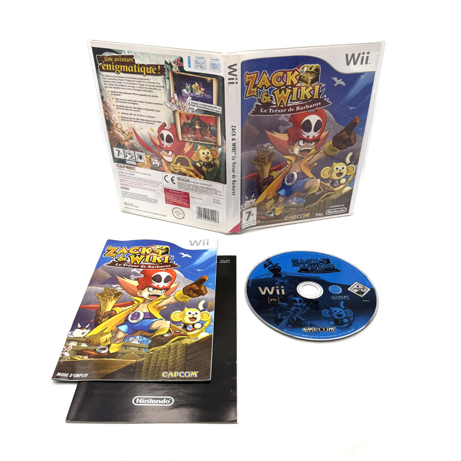 Zack & Wiki Barbaros' Treasure Nintendo Wii – Retromania