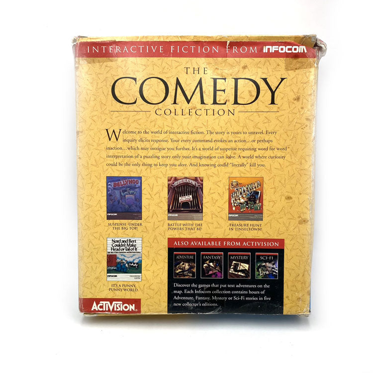 The Comedy Collection Interactive Fiction From Infocom PC Big Box