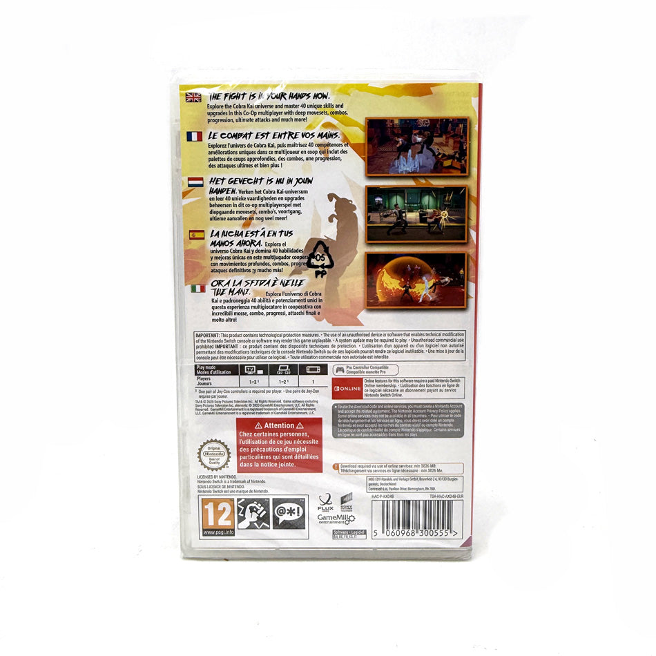 Cobra Kai: The Karate Kid Saga Continues Nintendo Switch