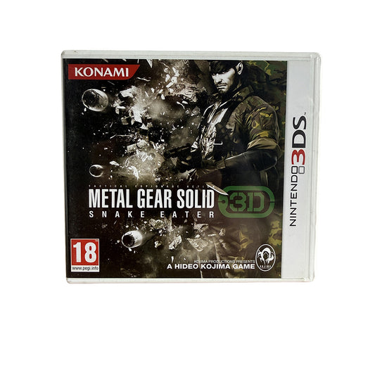 Metal Gear Solid Snake Eater 3D Nintendo 3DS