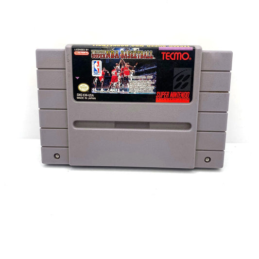 Tecmo Super NBA Basketball Super Nintendo (NTSC)