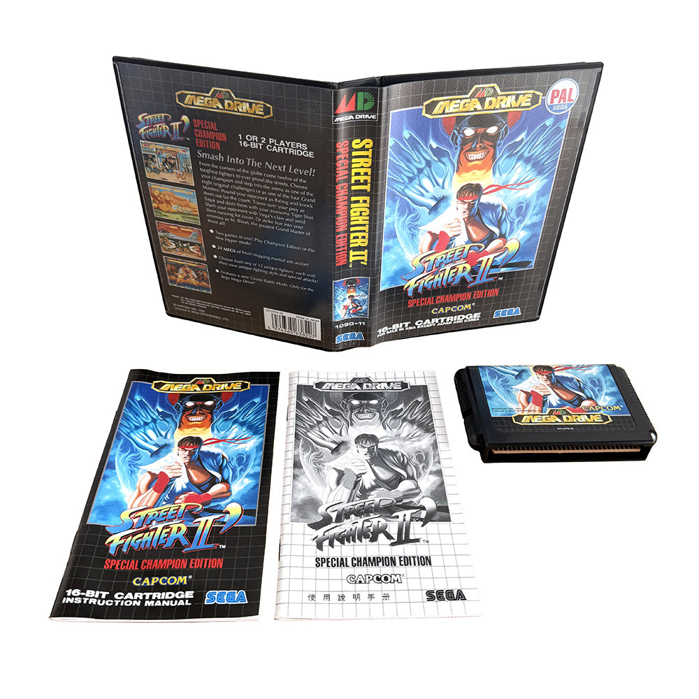 Street Fighter II Special Champion Edition Sega Megadrive - Deadstock - Neuf