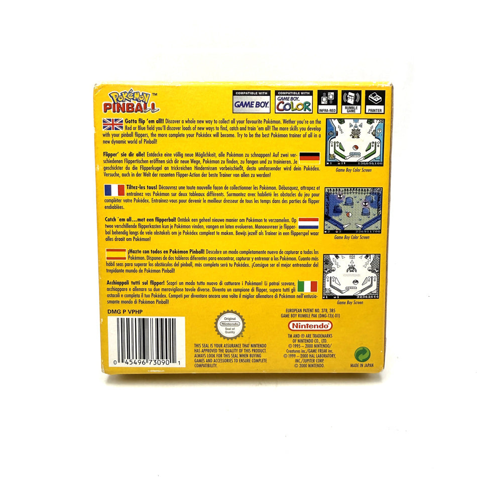 Pokemon Pinball Nintendo Game Boy Color