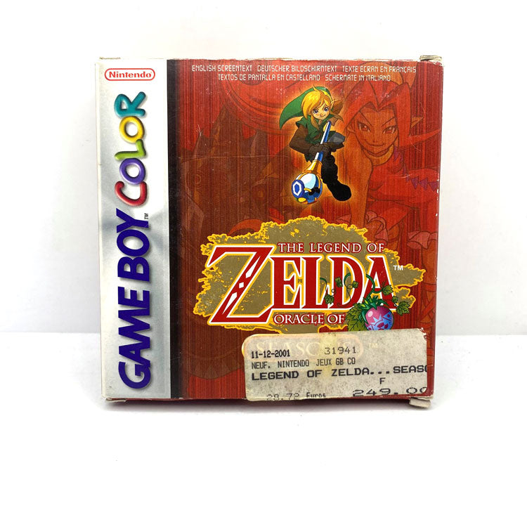 The Legend of Zelda Oracle of Seasons Nintendo Game Boy Color