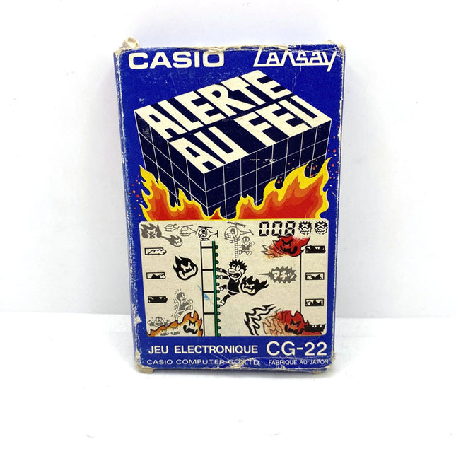 Casio Alerte Au Feu Electronic Game Lansay CG-22 (1983)