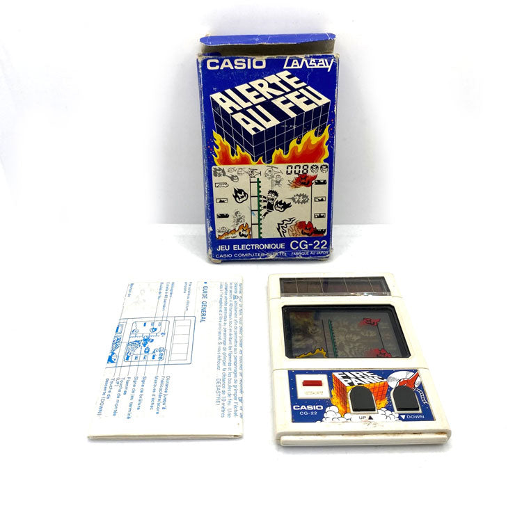 Casio Alerte Au Feu Electronic Game Lansay CG-22 (1983)