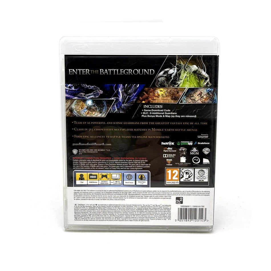 Guardians of Middle-earth Playstation 3