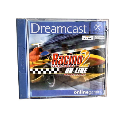 Racing Simulation 2 Monaco Grand Prix On-Line Sega Dreamcast