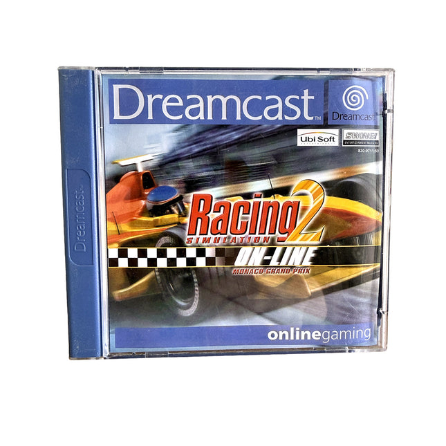 Racing Simulation 2 Monaco Grand Prix On-Line Sega Dreamcast