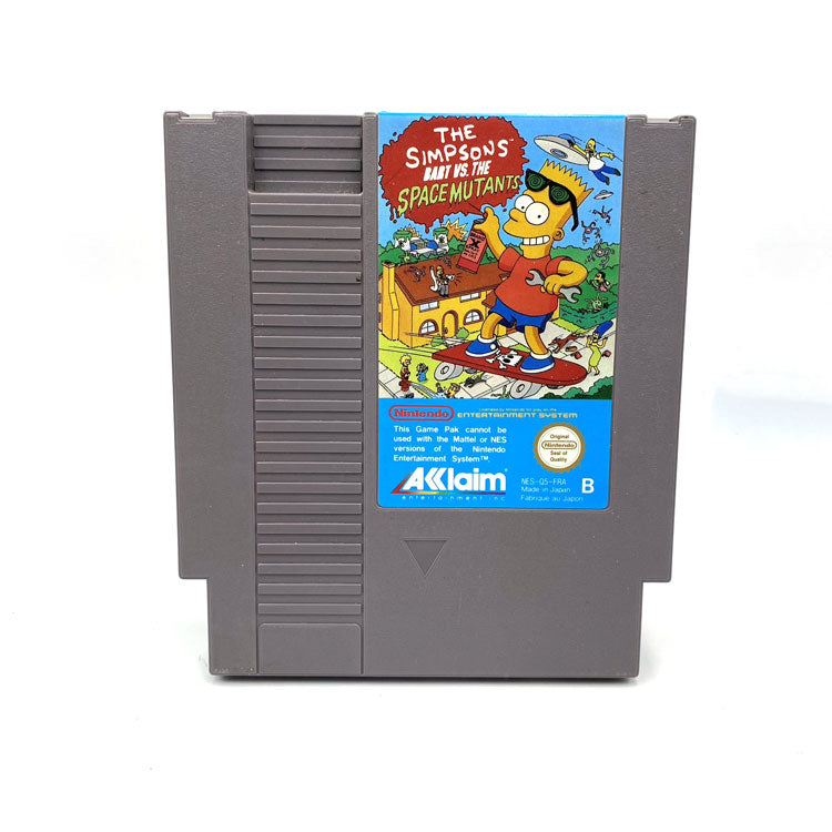 The Simpsons Bart VS The Space Mutants Nintendo NES