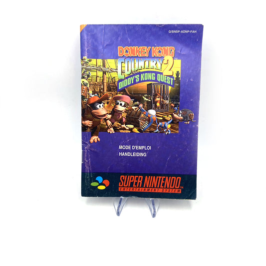 Notice Donkey Kong Country 2 Super Nintendo