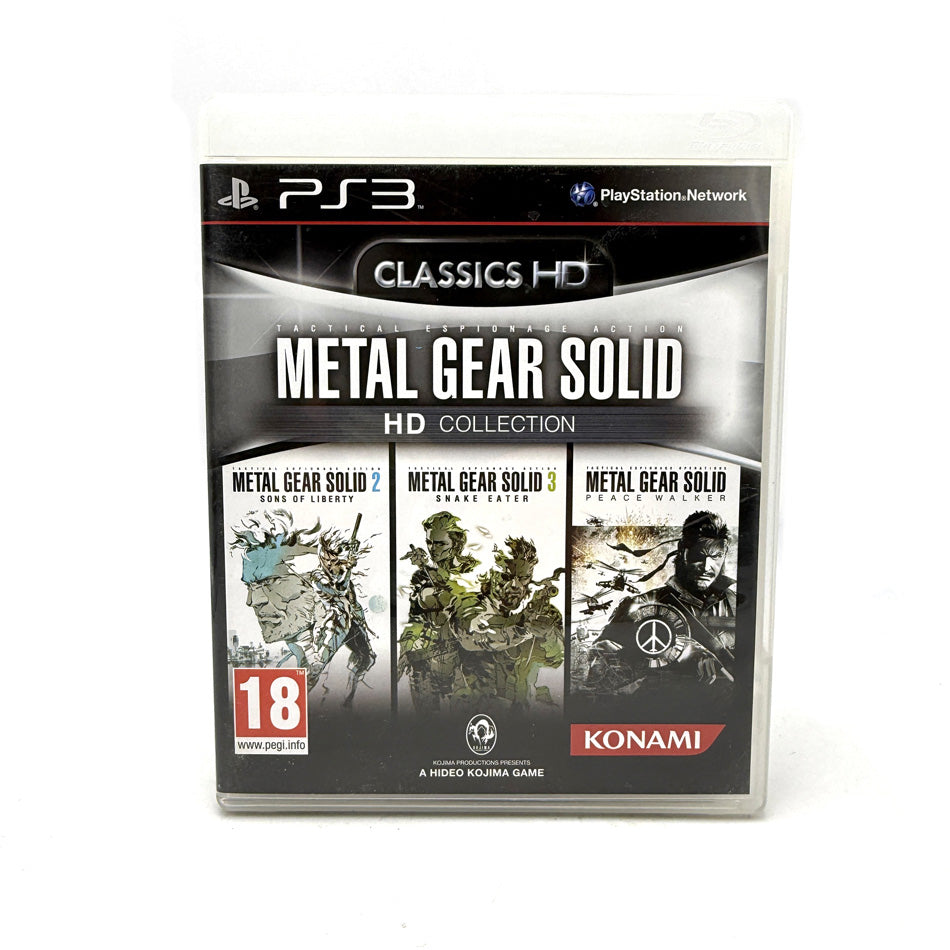 Metal Gear Solid HD Collection Classics HD Playstation 3