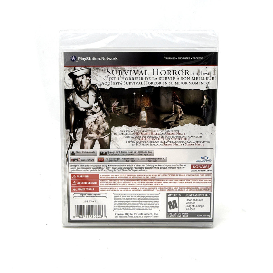 Silent Hill HD Collection Classics HD Playstation 3
