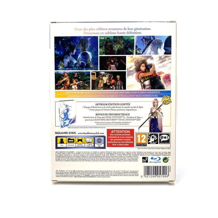 Final Fantasy X/X-2 HD Remaster Edition Limitée (Pas de jeu)