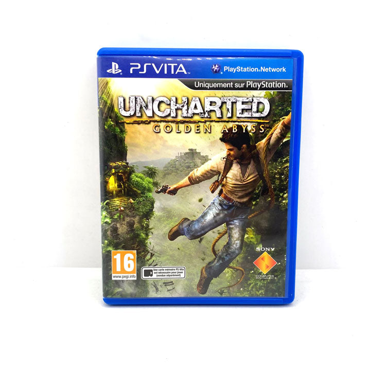 Boite Uncharted Golden Abyss Playstation PS Vita (pas de jeu)