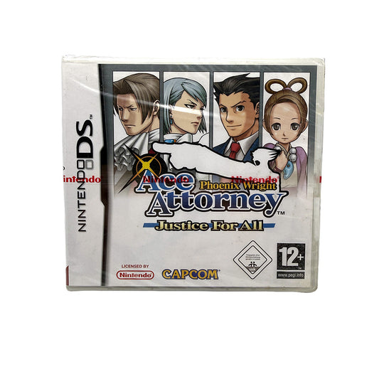 Phoenix Wright Ace Attorney Justice for All Nintendo DS (Neuf sous blister)
