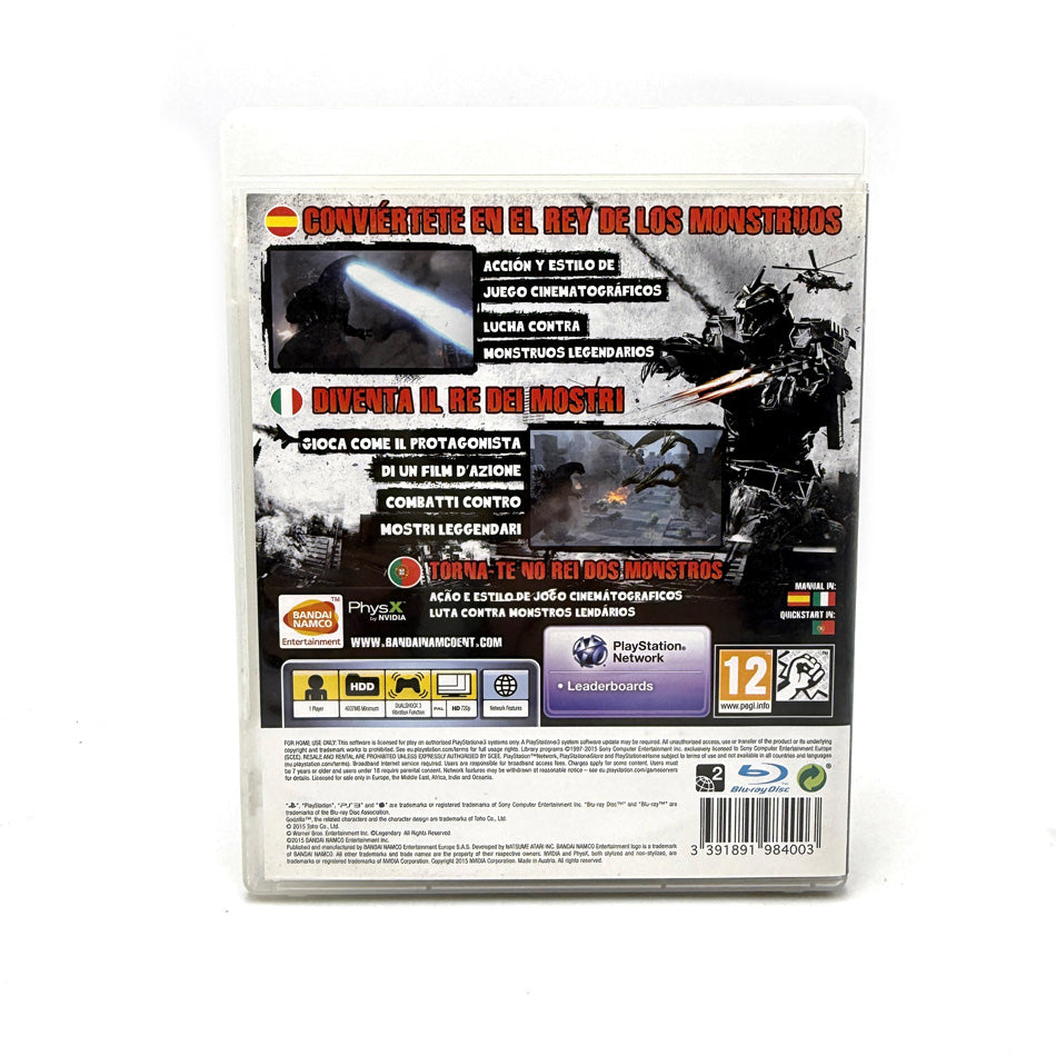 Godzilla Playstation 3 (RARE