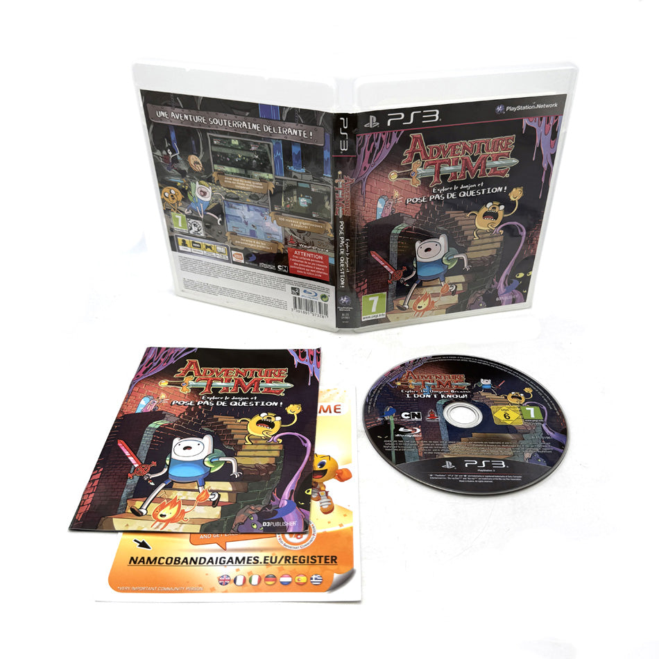 Adventure Time Explore Le Donjon Et Pose Pas De Question Playstation 3