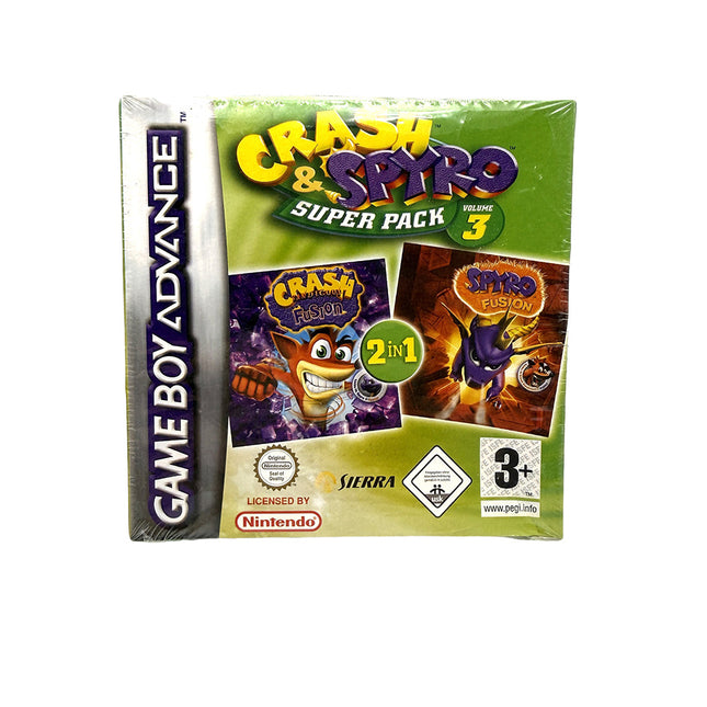 Crash & Spyro Super Pack Volume 3 Nintendo Game Boy Advance (Neuf sous blister)