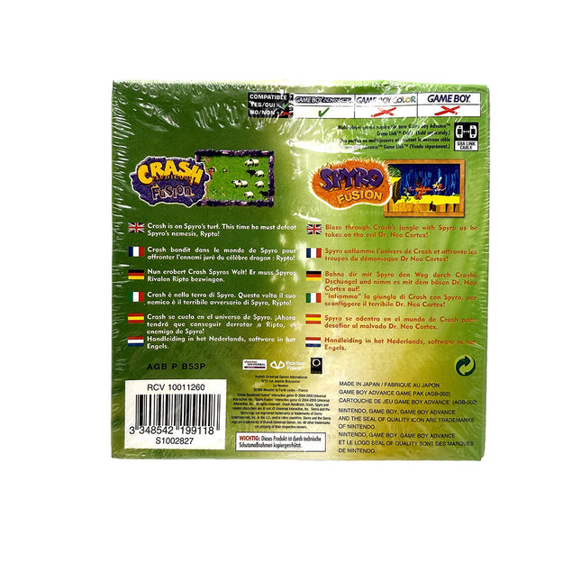Crash & Spyro Super Pack Volume 3 Nintendo Game Boy Advance (Neuf sous blister)