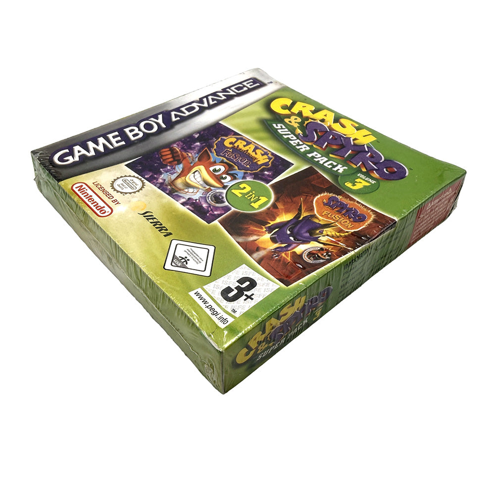 Crash & Spyro Super Pack Volume 3 Nintendo Game Boy Advance (Neuf sous blister)