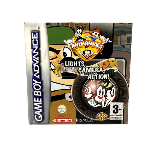 Animaniacs Lights, Camera, Action! Nintendo Game Boy Advance