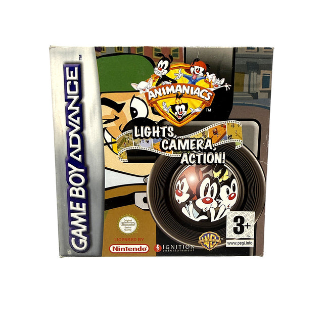 Animaniacs Lights, Camera, Action! Nintendo Game Boy Advance