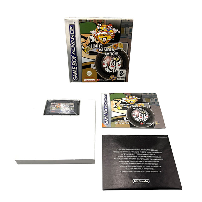 Animaniacs Lights, Camera, Action! Nintendo Game Boy Advance