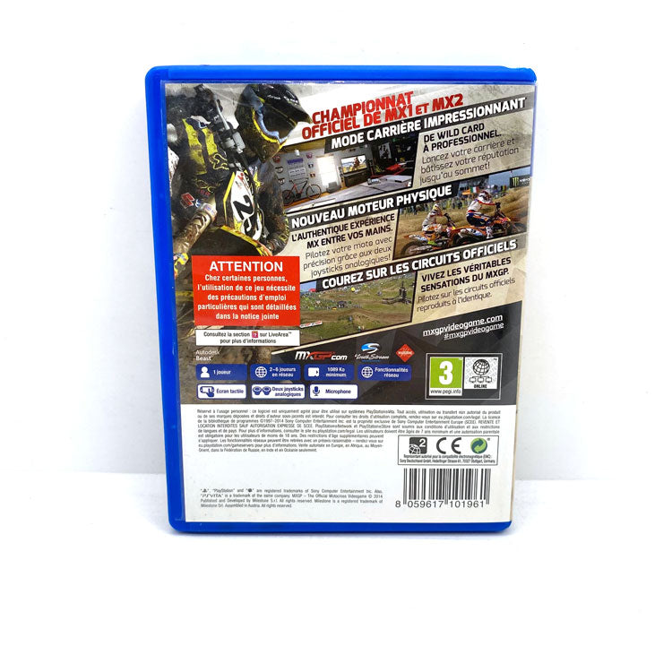 MXGP The Official Motocross Videogame Playstation PS Vita