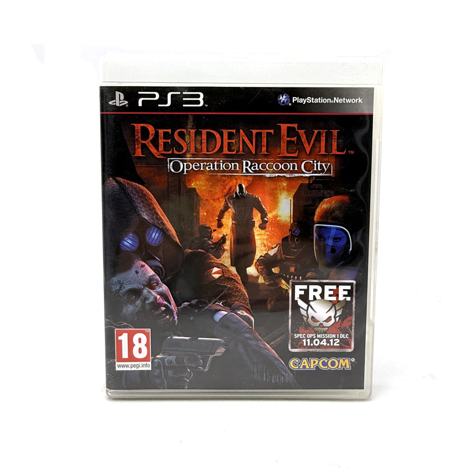 Resident Evil Operation Raccoon City Playstation 3