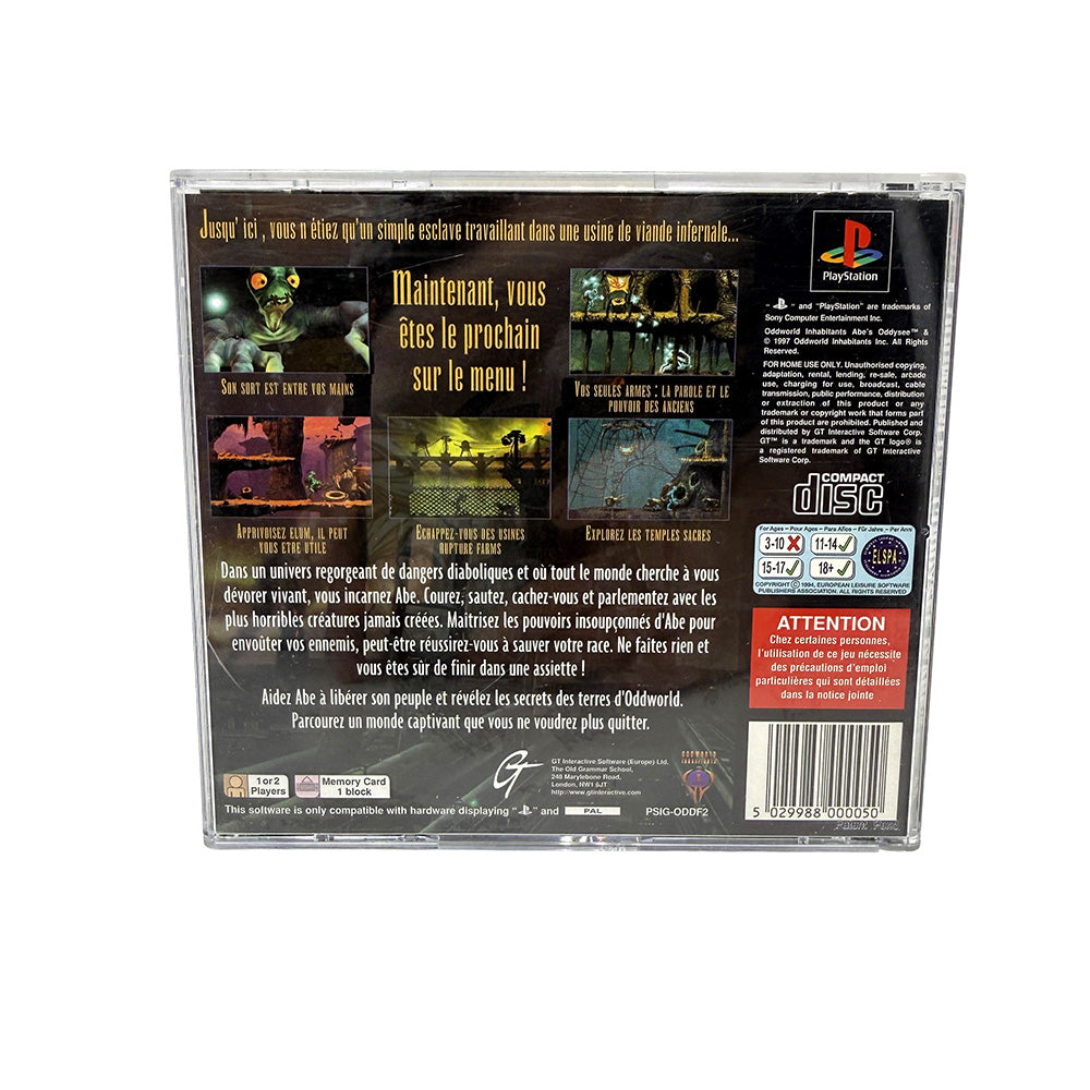 Oddworld L'Odyssée d'Abe Playstation 1