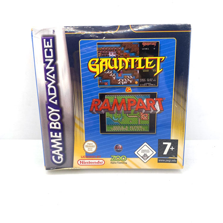 Gauntlet + Rampart Nintendo Game Boy Advance