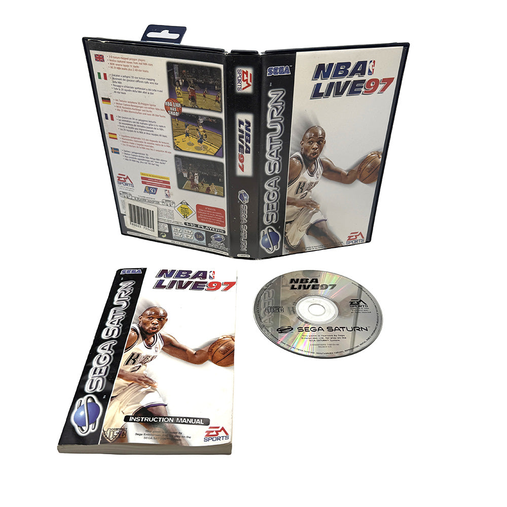 NBA Live 97 Sega Saturn