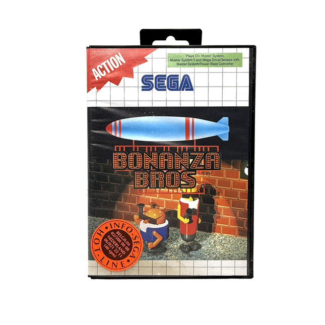 Bonanza Bros. Sega Master System