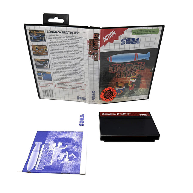 Bonanza Bros. Sega Master System
