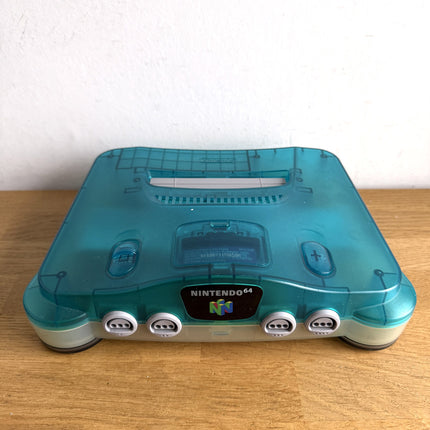 Console Nintendo 64 Clear Blue Super Mario 64 Pack (RARE)