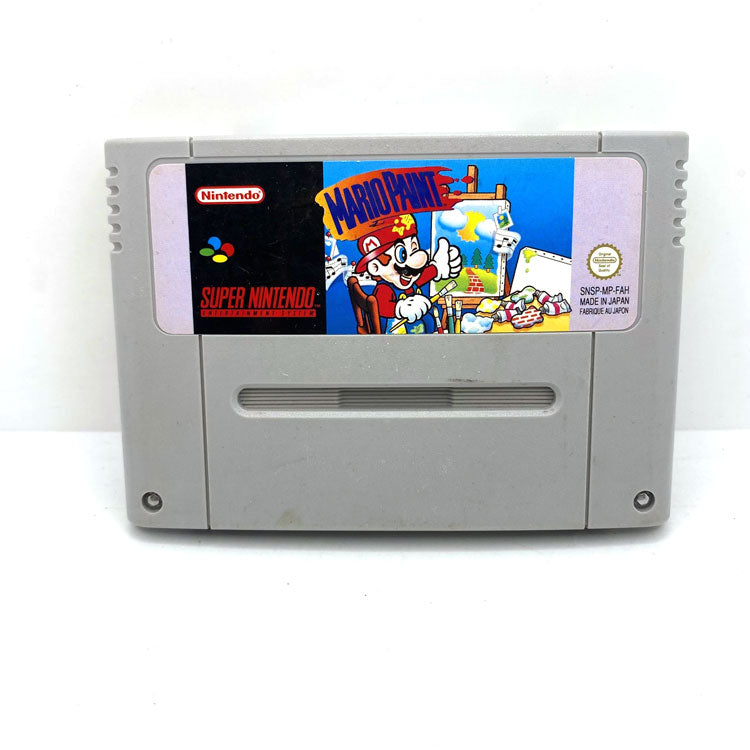 Mario Paint Super Nintendo + Souris Nintendo + Tapis Nintendo